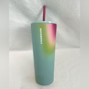 Starbucks Pastel Tie-Dye Cold Cup (24 oz) Spring 2024 NWT